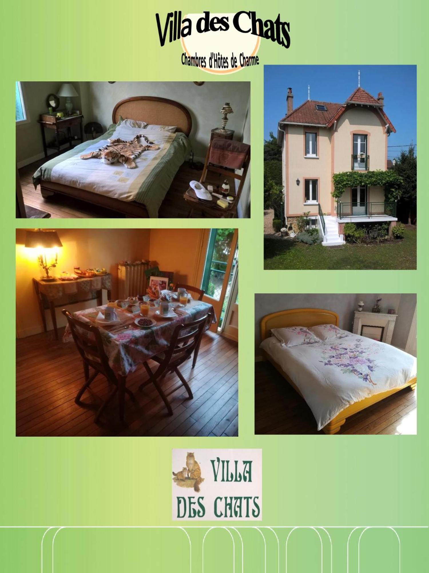 la villa des chats Andrésy Esterno foto